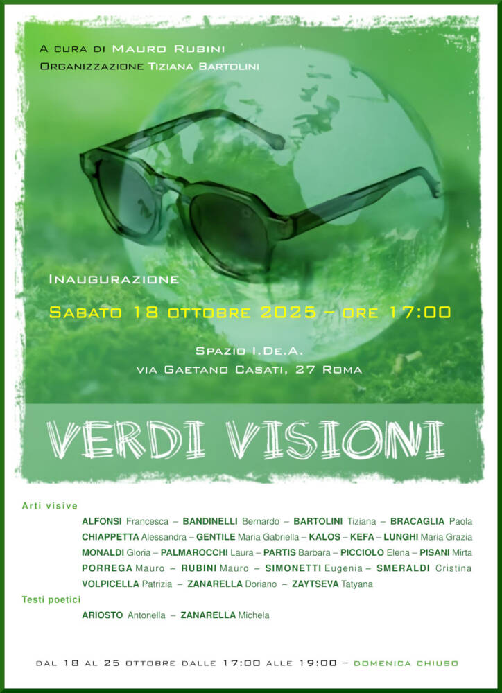 Verdi Visioni, per vivere green
