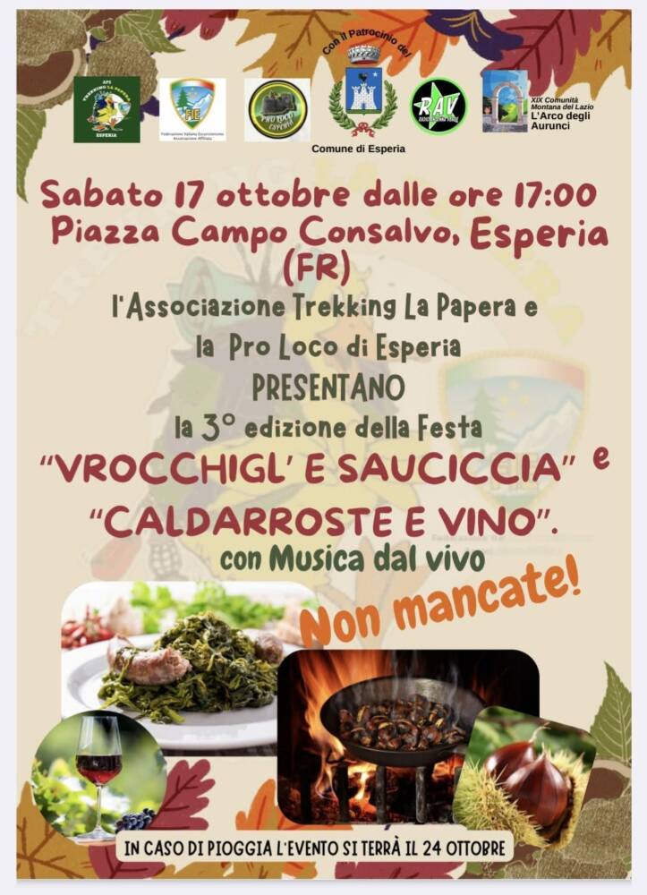 Festa "Vroccoli e Salsiccia"