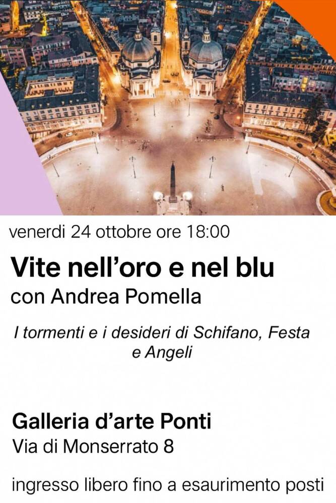 Presentazione del libro “Vite nell’oro e nel blu”