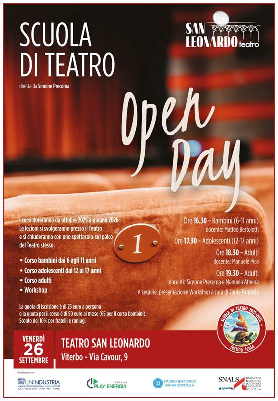 Open day di Teatro