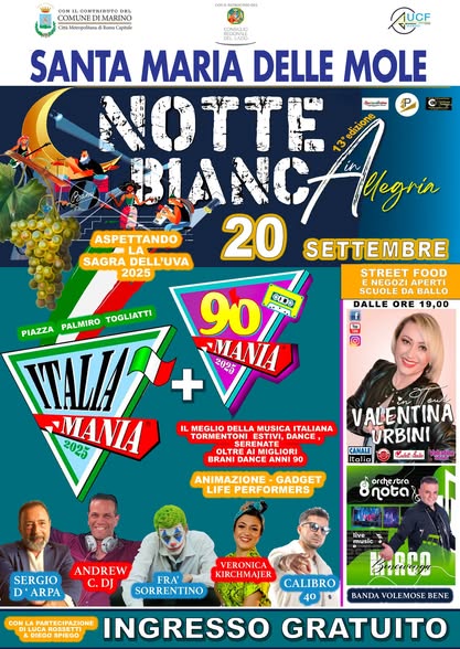 Notte Bianca in allegria