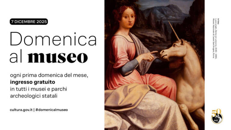 Prima Domenica gratuita ai musei