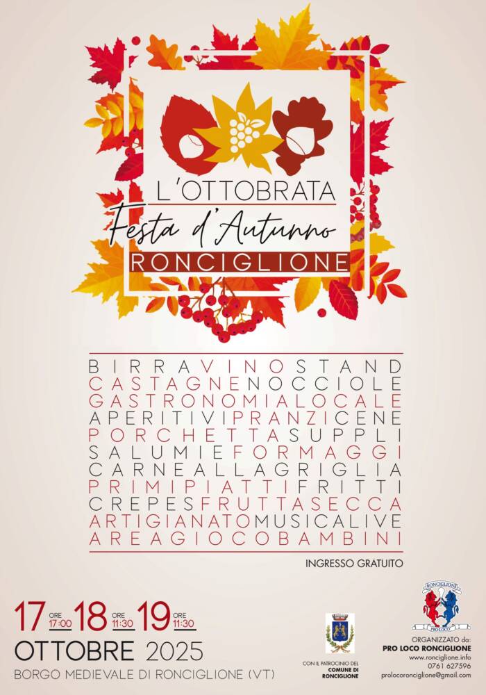 L'Ottobrata Festa di autunno