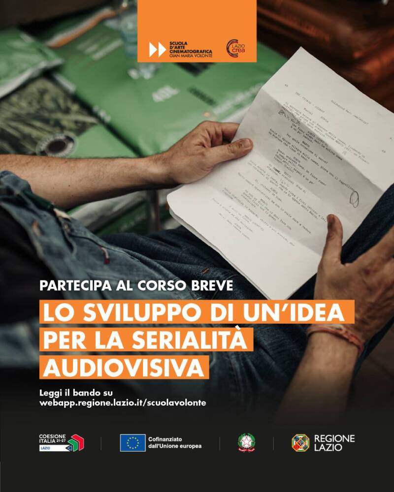 Bando "Lo sviluppo di un'idea per la serialità audiovisiva"