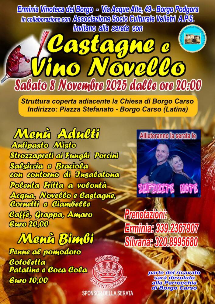 Castagne e Vino Novello