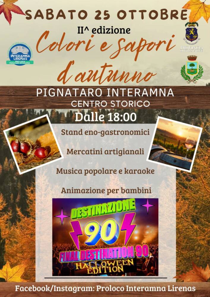 Colori e Sapori d'Autunno