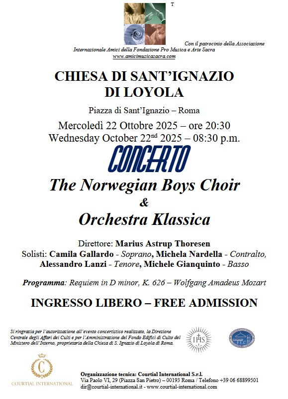 The Norwegian Boys Choir & Orchestra Klassica