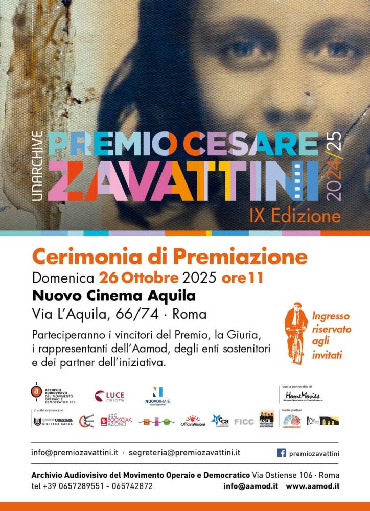 Premiazione "Premio Cesare Zavattini"