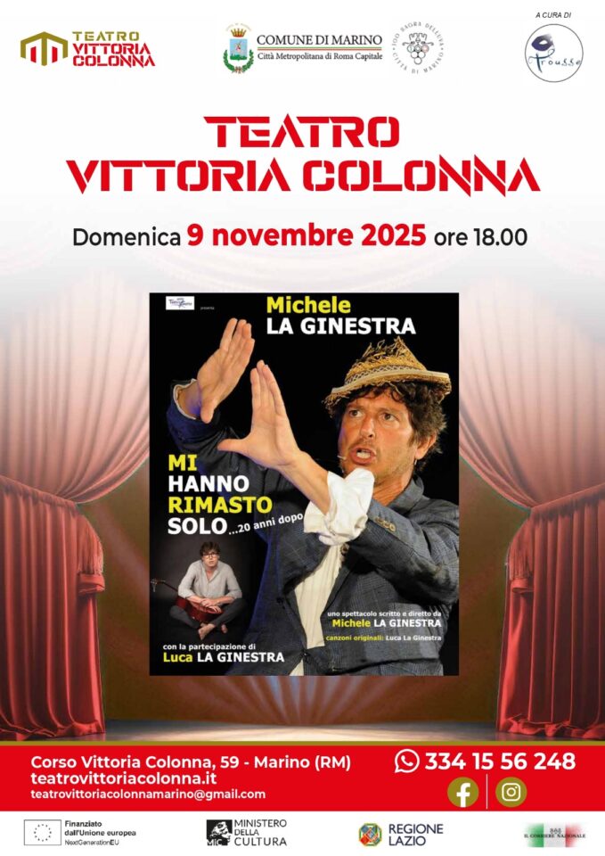 Mi hanno rimasto solo … 20 anni dopo