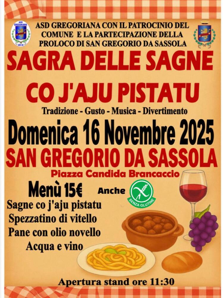 Sagra delle Sagne "co j'aju pistatu"