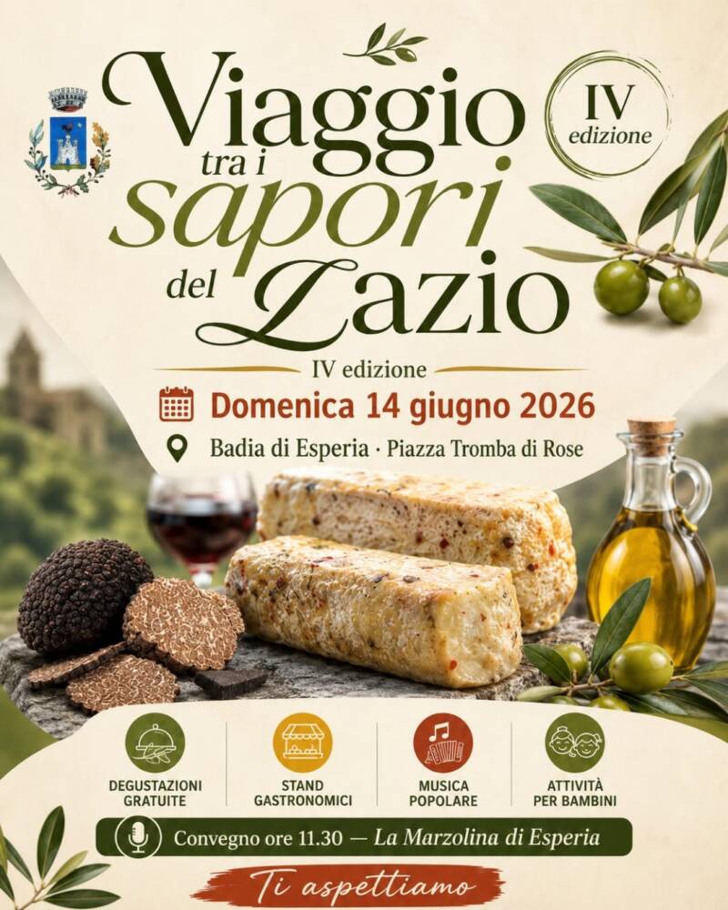 Viaggio tra i sapori del Lazio