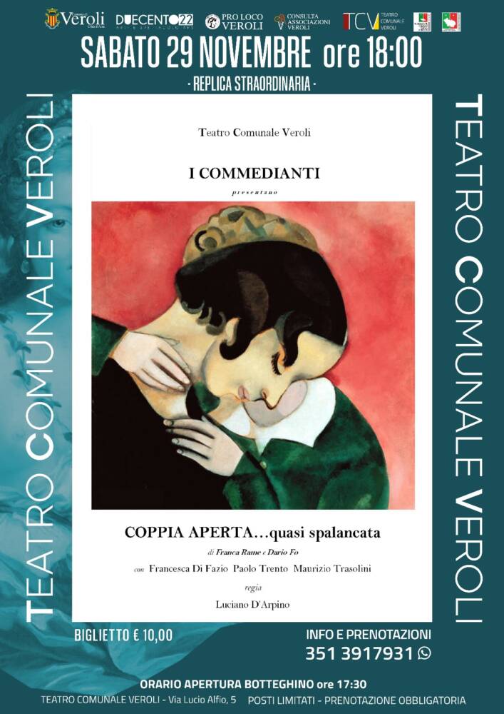 Coppia aperta…Quasi spalancata