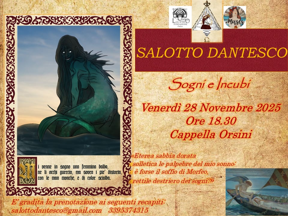 Salotto Dantesco Sogni e Incubi