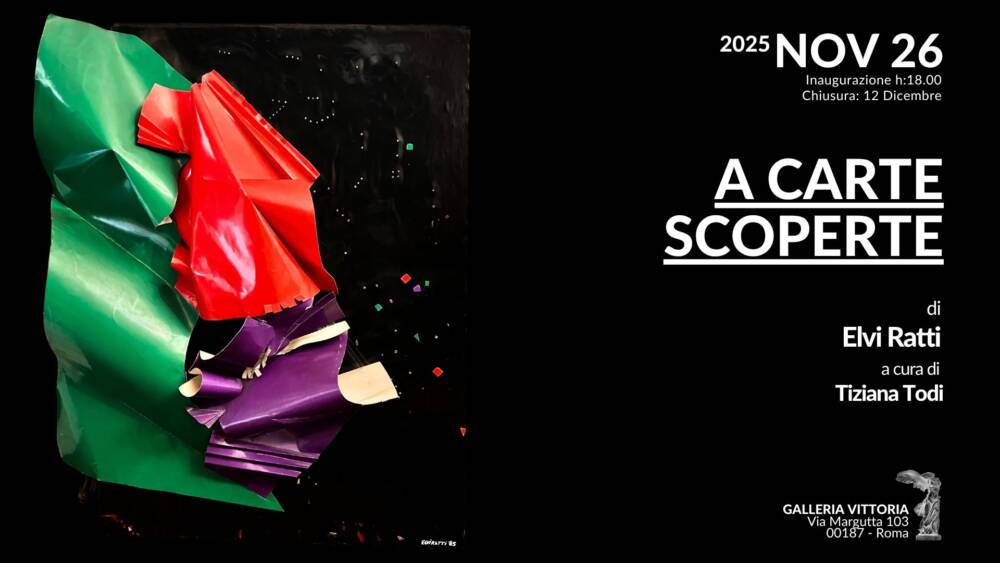 A carte scoperte di Elvi Ratti a Galleria Vittoria