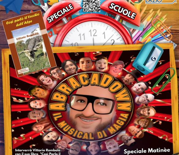 Spettacolo "AbracaDown" per le scuole