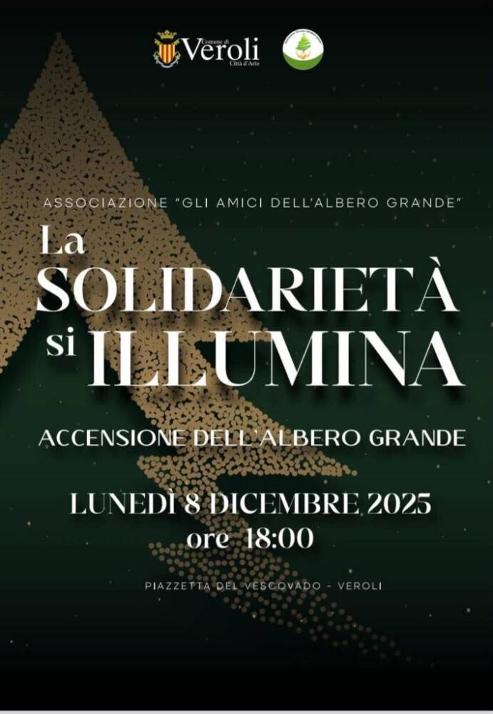 Accensione dell'Albero Grande a Veroli