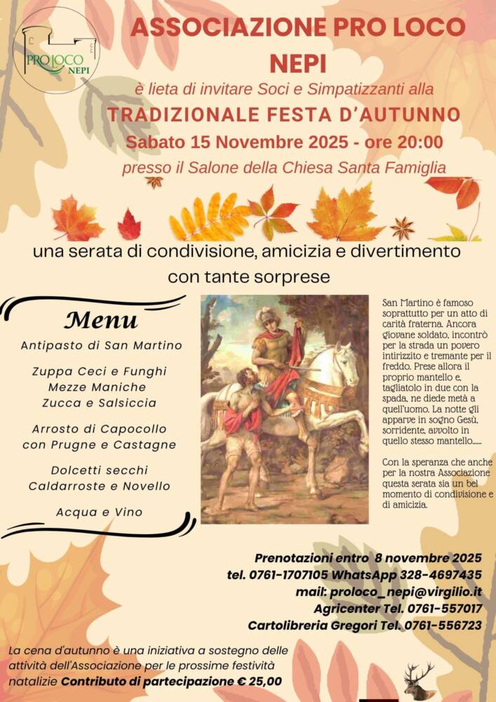 Tradizionale Festa d'Autunno