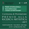 Ivincitori della Terza Edizione del Premio Internazionale “Giovan Battista Calapai e Theodora van Mierlo Benedetti”