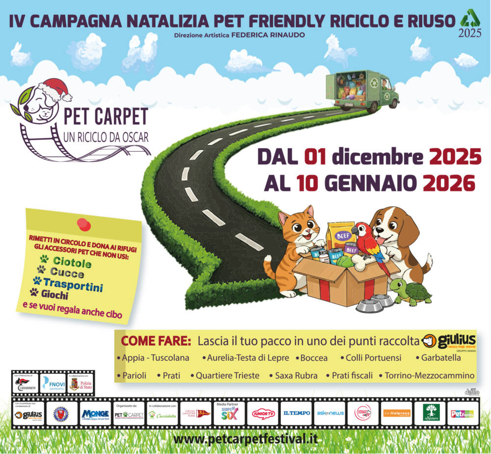 “Pet Carpet: Un riciclo da Oscar”. Fai la tua parte per un pieno di eco – solidarietà.