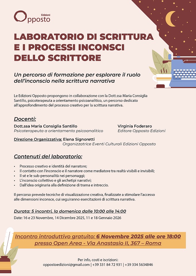Laboratorio sui processi inconsci e scrittura narrativa