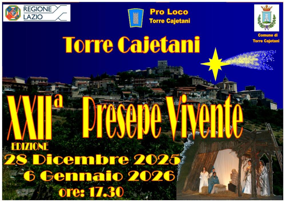 XXII Presepe Vivente di Torre Cajetani