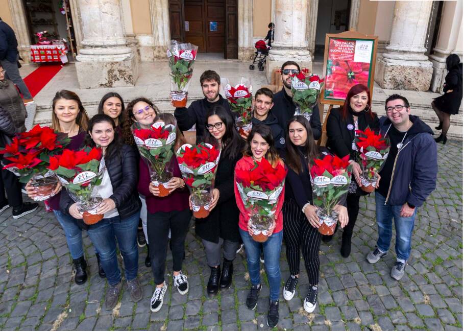 Stelle di Natale AIL nelle piazze di Roma e provincia