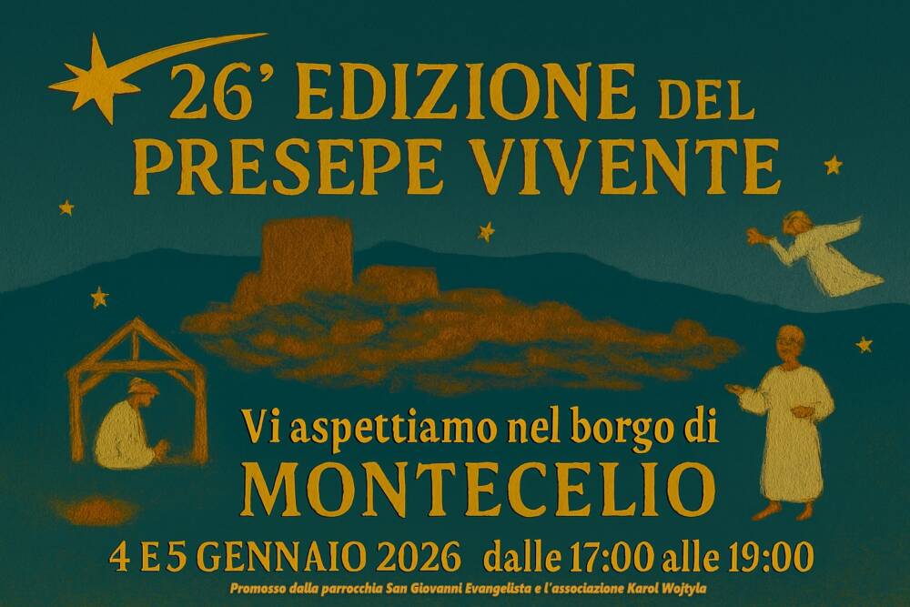 Presepe vivente per le vie del borgo