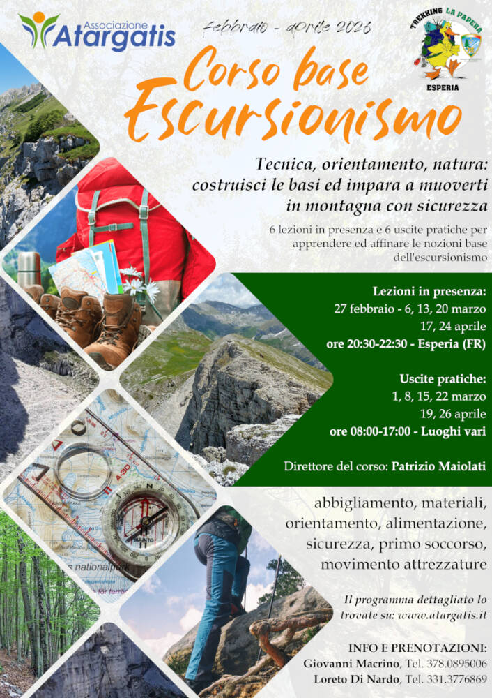 Corso Base di Escursionismo