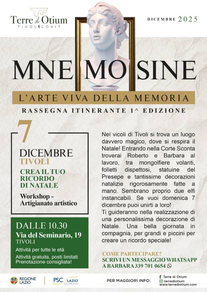 Mnemosine, l’Arte Viva della Memoria