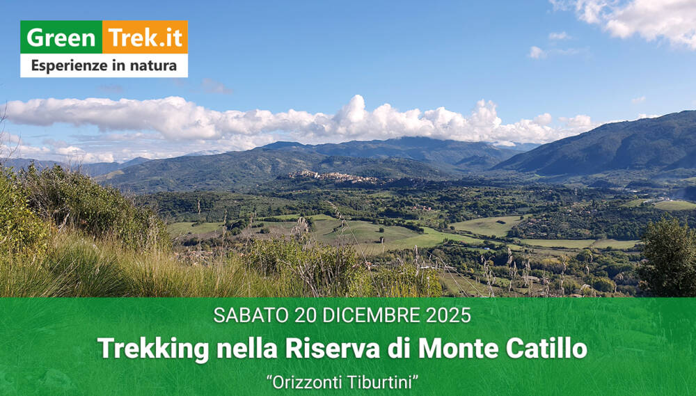 Trekking nella Riserva di Monte Catillo - "Orizzonti Tiburtini"