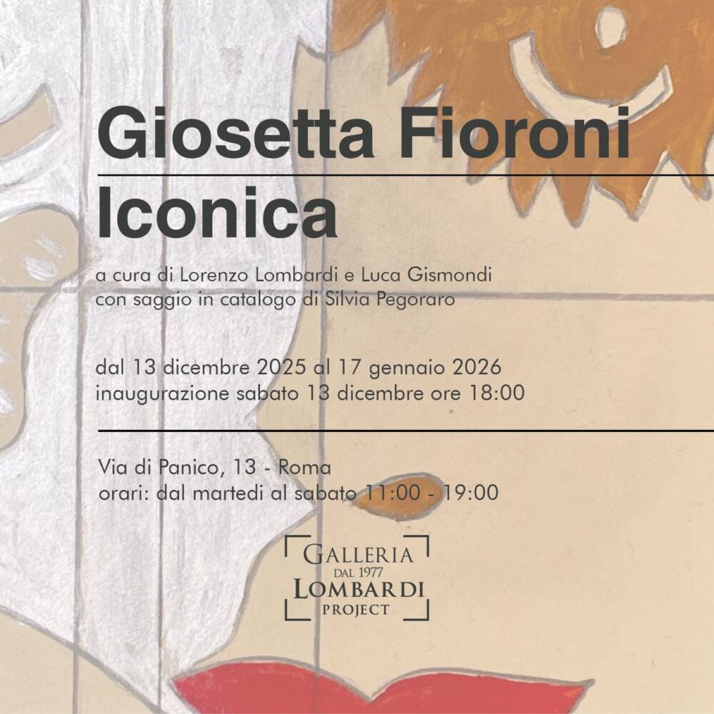 Mostra Giosetta Fioroni "Iconica"