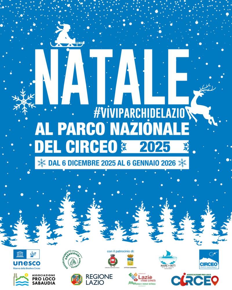 Natale al Parco Nazionale del Circeo