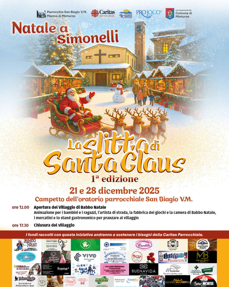 Natale a Simonelli - La Slitta di Santa Claus