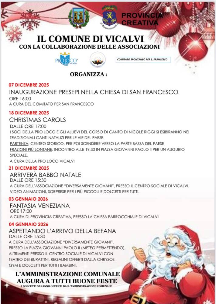 Natale a Vicalvi