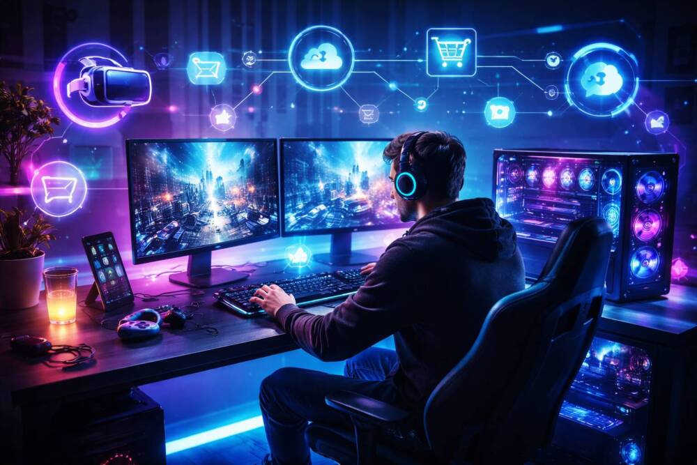 PC gaming oggi: come l’ecosistema digitale sta cambiando il modo di giocare PC gaming oggi: come l’ecosistema digitale sta cambiando il modo di giocare
