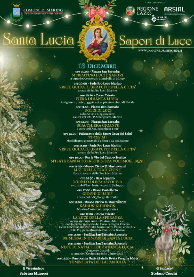 Santa Lucia – Sapori di Luce