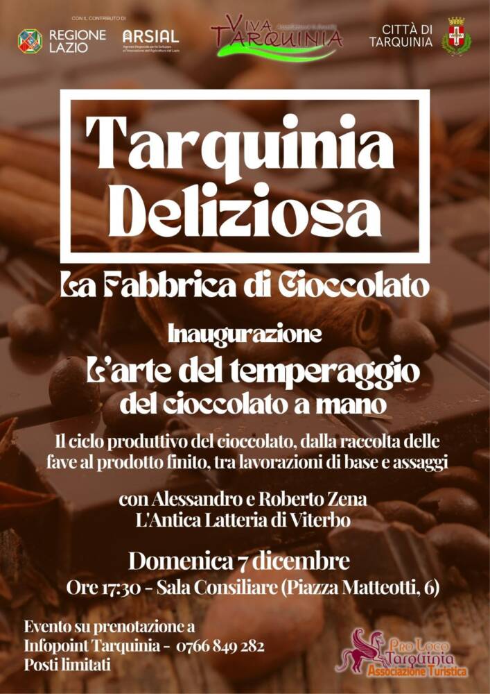 Tarquinia deliziosa – La fabbrica del cioccolato