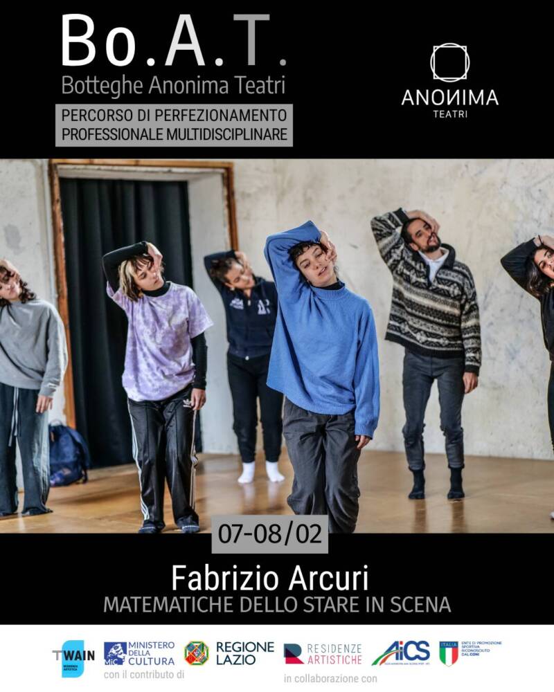 Masterclass "Matematiche dello stare in scena"