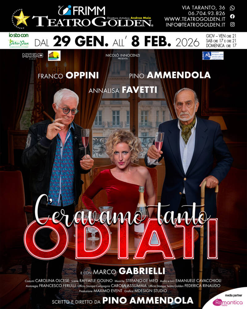 Eventi di Arte e Cultura nel Lazio “C’eravamo tanto odiati” con Franco Oppini e Pino Ammendola