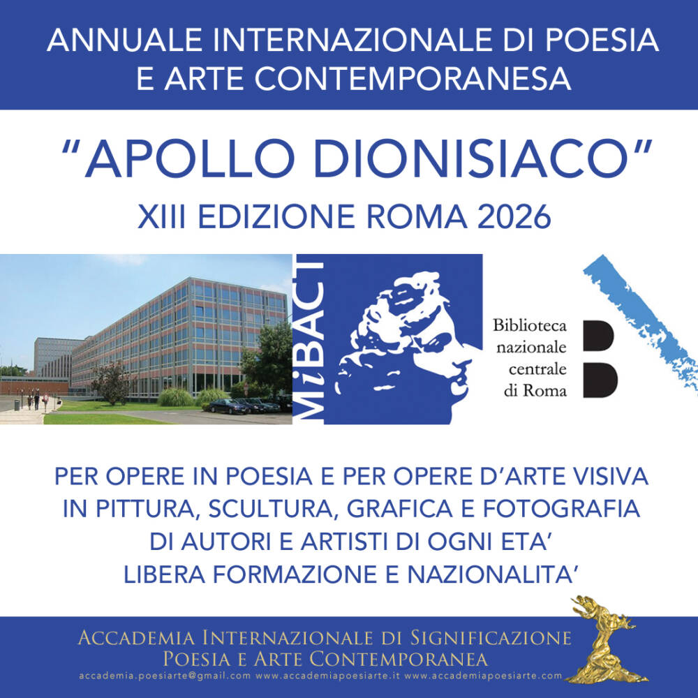 Apollo dionisiaco. Annuale Internazionale di poeti e artisti