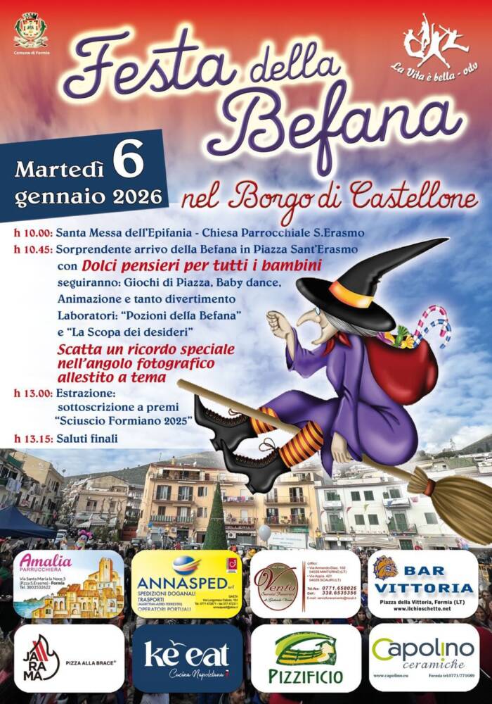 Sagre, Gastronomia e Tradizioni nel Lazio nel Lazio Festa della Befana