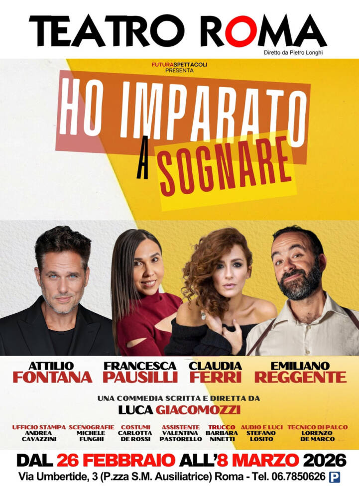 Musica e Spettacolo nel Lazio Ho Imparato a Sognare