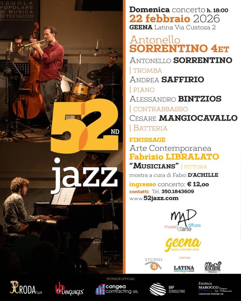 Eventi nel Lazio: Sagre, Concerti e Cosa Fare Antonello Sorrentino 4et