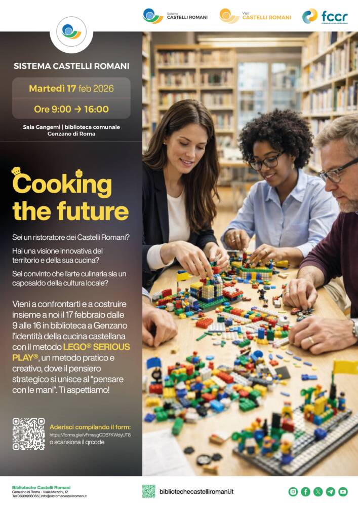 Cooking the Future: biblioteche, cucina e gioco