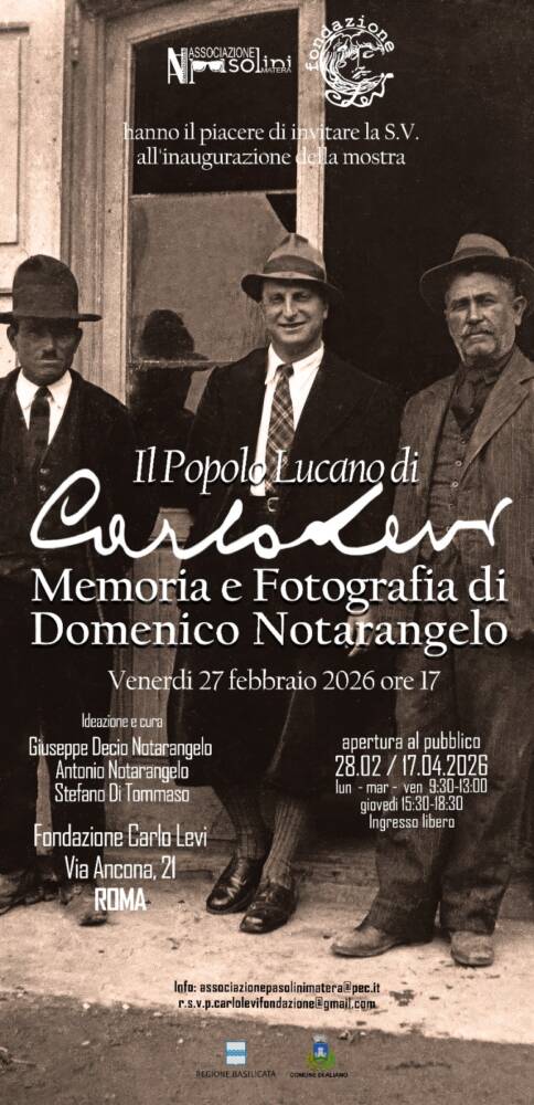 Mostra fotografica Il popolo lucano di Carlo Levi.