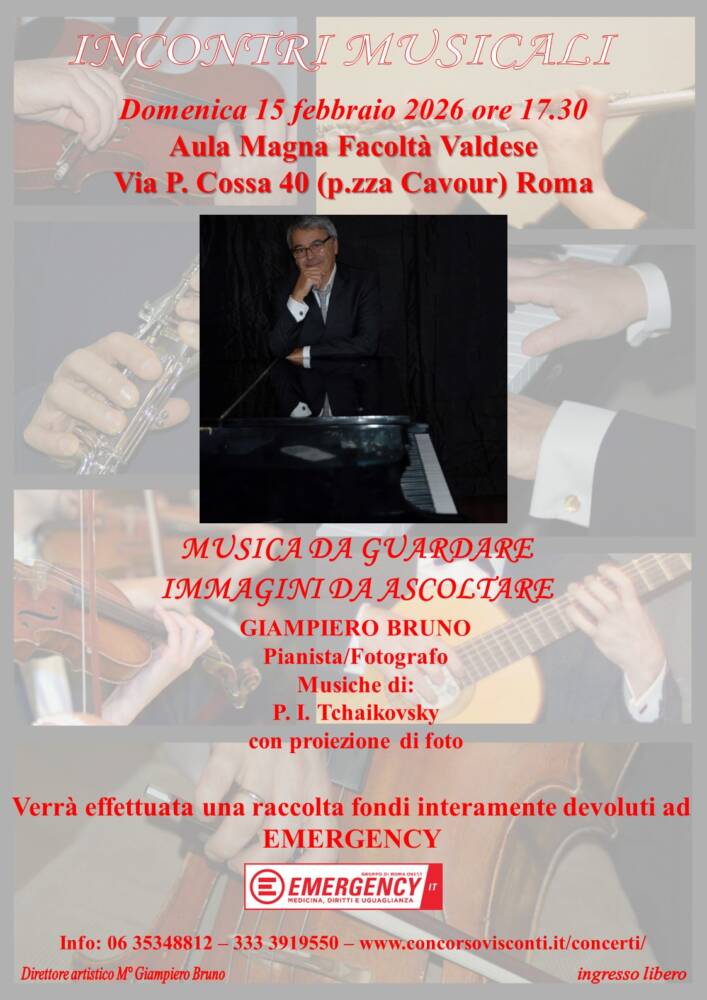 Musica da guardare immagini da ascoltare