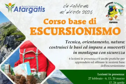 Corso Base di Escursionismo 2026