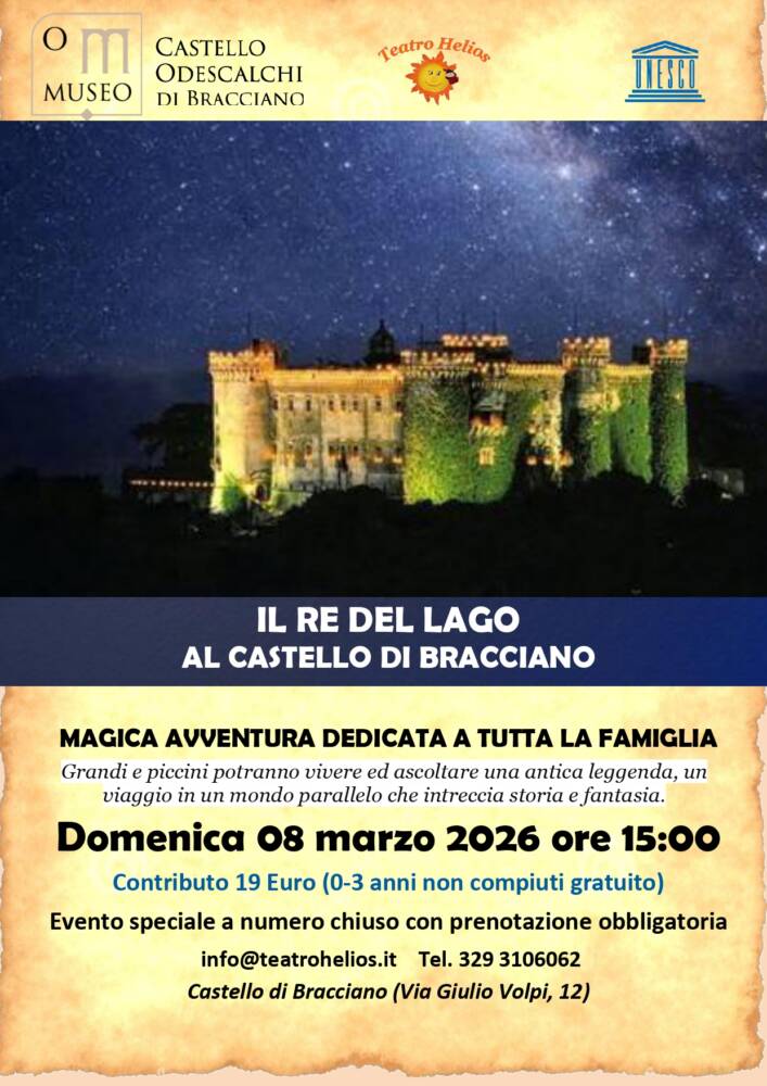 Musica e Spettacolo nel Lazio Il Re del Lago e la Principessa Artemisia