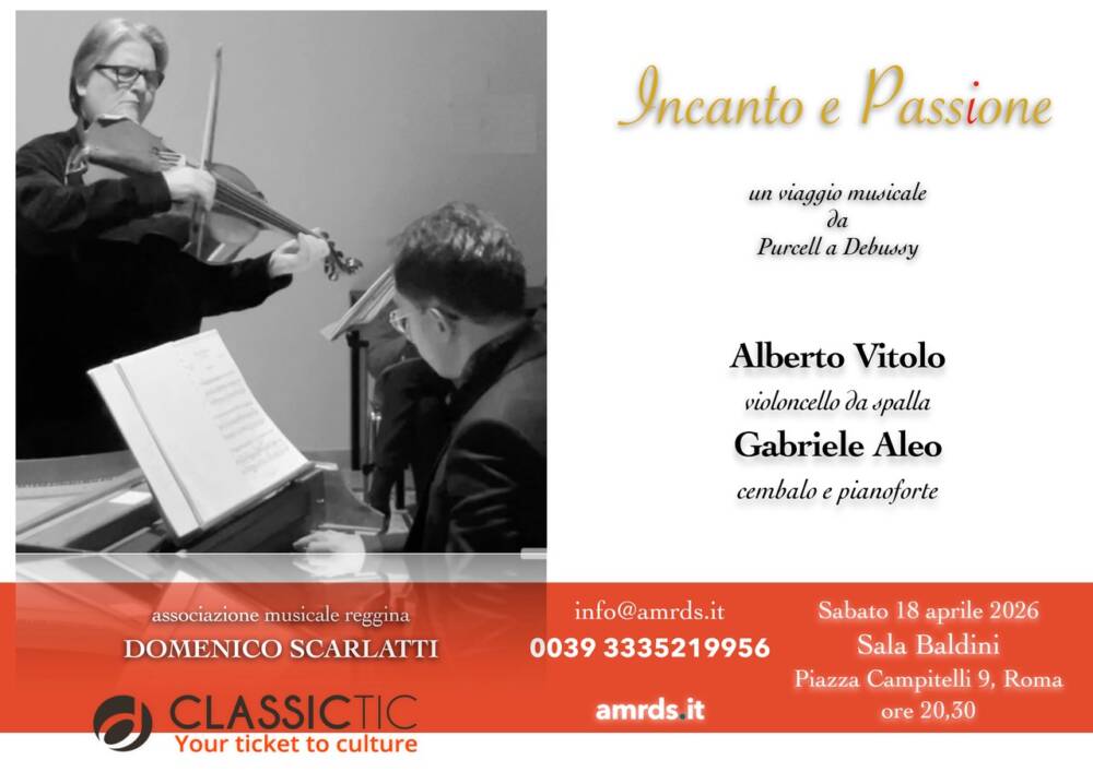 Incanto e Passione - Violoncello da spalla e pianoforte