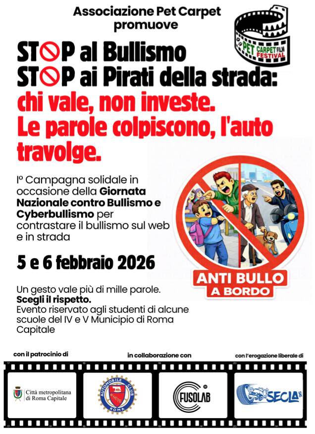 Bullismo e pirati della strada